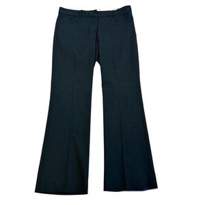 THEORY black light pinstripe wool trouser dress pants Sz 8